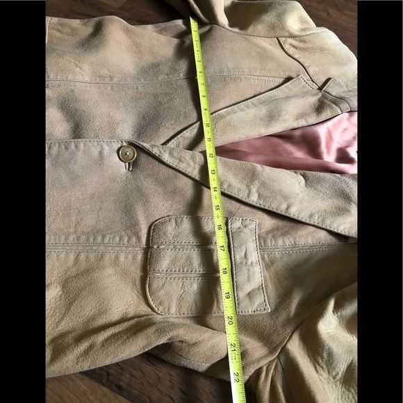 vintage wilsons leather suede jacket blazer - Picture 9 of 10